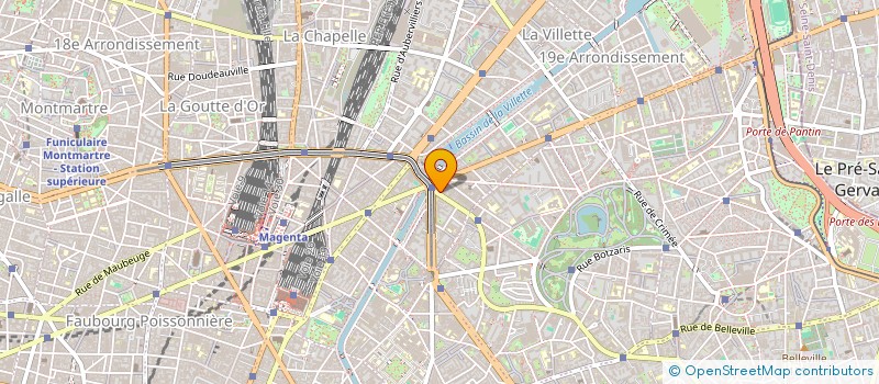 localisation de l'entreprise NOUVELLE ENTREPRISE  PARIS