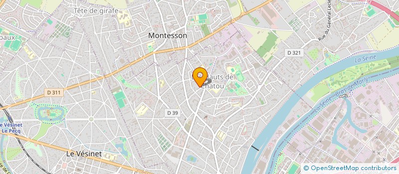 localisation de l'entreprise NOUVELLE ENTREPRISE COMPETENTE BATIMENT  CHATOU