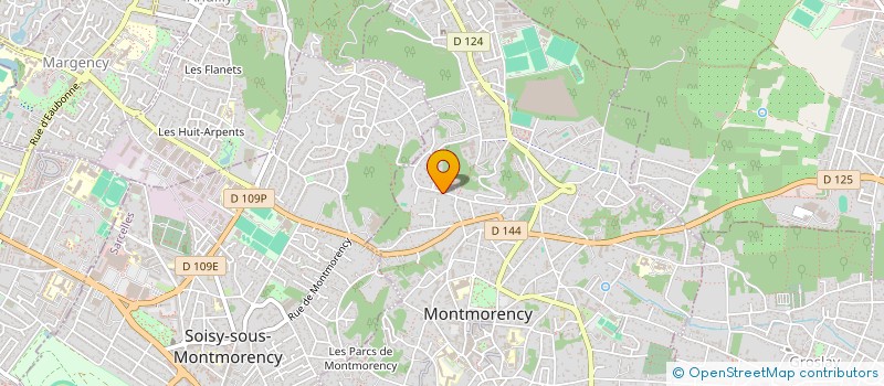 localisation de l'entreprise NOUVELLE ERE  MONTMORENCY