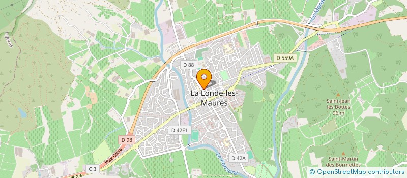 localisation de l'entreprise NOUVELLE GENERATION  LA LONDE-LES-MAURES