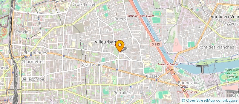 localisation de l'entreprise NOUVELLE GENERATION  VILLEURBANNE