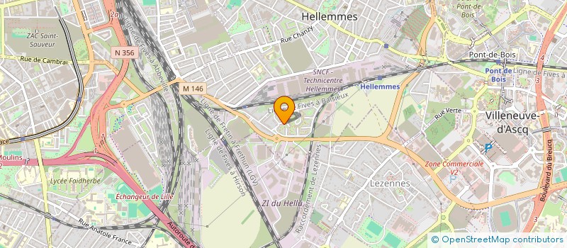 localisation de l'entreprise NOUVELLE GENERATION MAROCAINE NORD DE FRANCE à LILLE