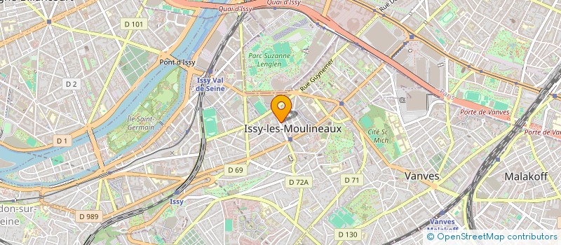 localisation de l'entreprise NOUVELLE GENERATION MULTIMEDIA à ISSY-LES-MOULINEAUX