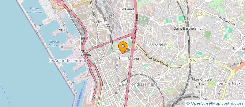 localisation de l'entreprise NOUVELLE GENERATION POUR L'ORGANISATION MUSICALE ET ARTISTIQUE à MARSEILLE