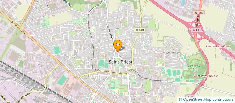 localisation de l'entreprise NOUVELLE GESTION INFORMATIQUE PROFESSIONNELLE  CHARNAS