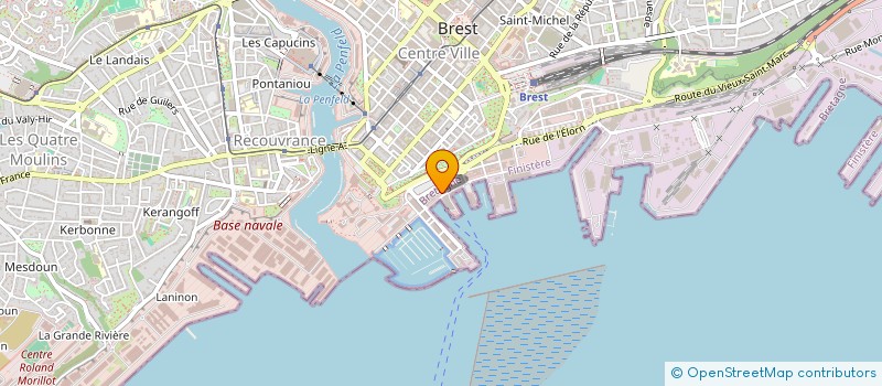 localisation de l'entreprise NOUVELLE GRUE à BREST