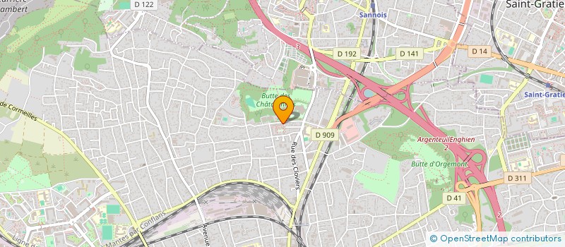 localisation de l'entreprise NOUVELLE IMPULSION  ARGENTEUIL