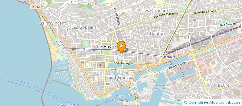 localisation de l'entreprise NOUVELLE INITIATIVE MUNICIPALE  LE HAVRE