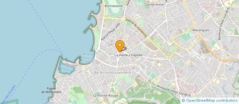 localisation de l'entreprise NOUVELLE INT DESIGN CREATION à MARSEILLE