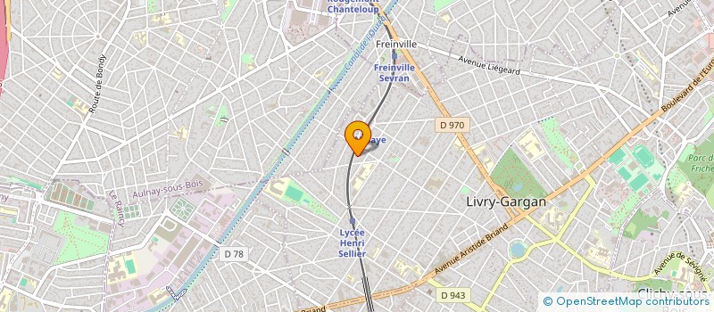 localisation de l'entreprise NOUVELLE IST à LE RAINCY