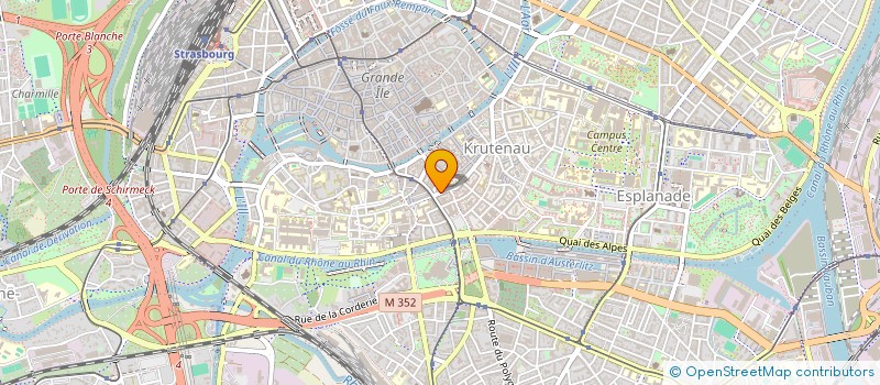localisation de l'entreprise NOUVELLE L ENTETE à STRASBOURG