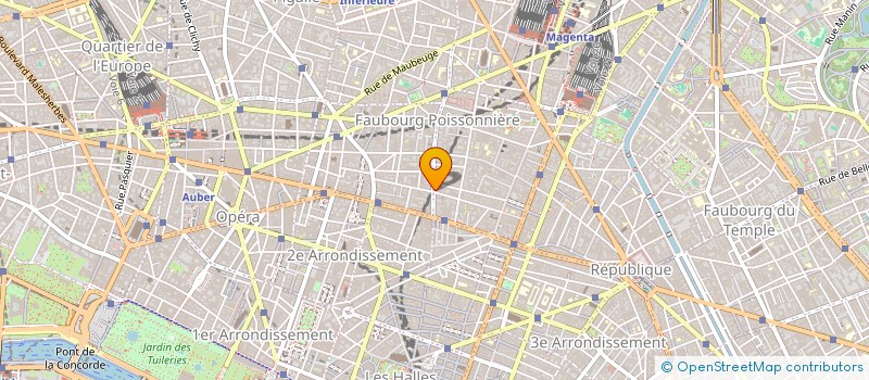 localisation de l'entreprise NOUVELLE LAURENT SERVET  PARIS