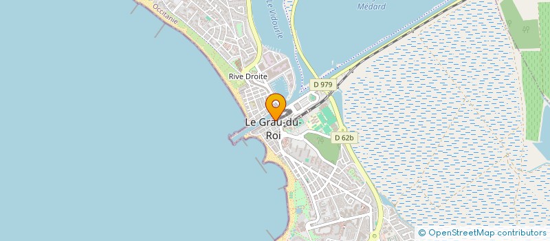 localisation de l'entreprise NOUVELLE LE PROVENCAL  LE GRAU-DU-ROI