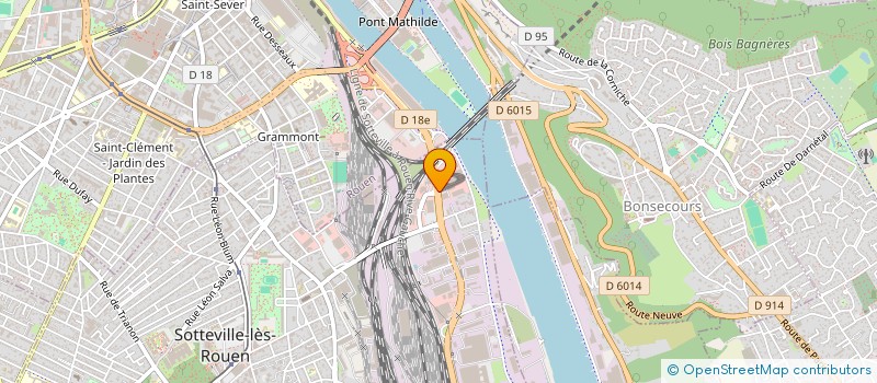 localisation de l'entreprise NOUVELLE LEVIONNOIS à SOTTEVILLE-LES-ROUEN