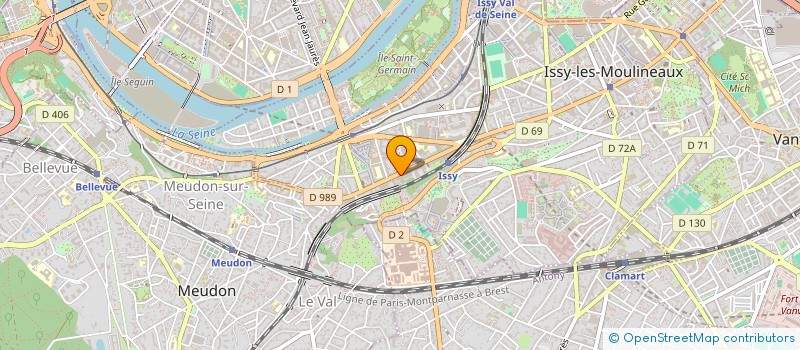 localisation de l'entreprise NOUVELLE LIBERTE à ISSY-LES-MOULINEAUX