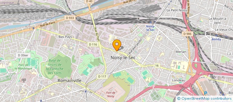 localisation de l'entreprise NOUVELLE LUNE à NOISY-LE-SEC