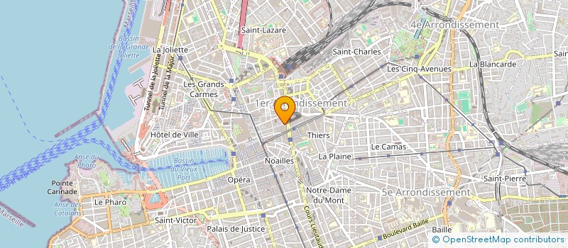 localisation de l'entreprise NOUVELLE MAROQUINERIE MARSEILLAISE à MARSEILLE
