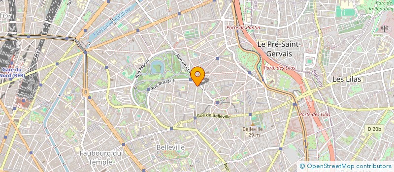 localisation de l'entreprise NOUVELLE MODE  PARIS