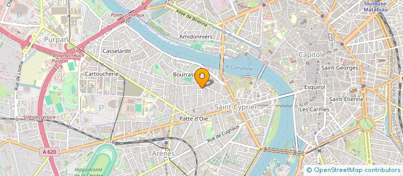 localisation de l'entreprise NOUVELLE OASIS à TOULOUSE