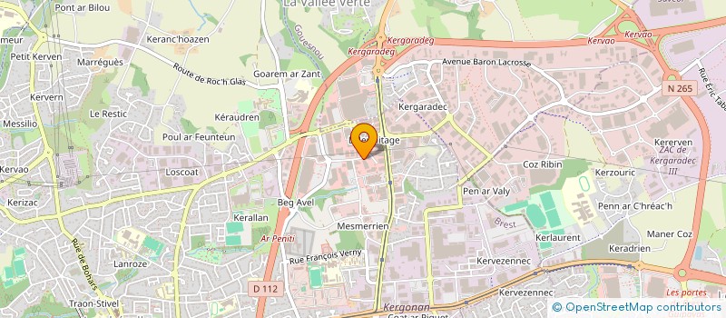 localisation de l'entreprise NOUVELLE OPPORTUNITE D AMENAGEMENT à BREST