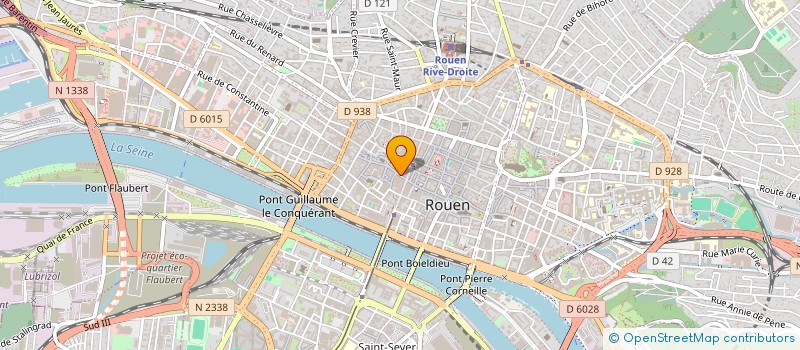 localisation de l'entreprise NOUVELLE OPTIQUE ET LUNETTERIE à ROUEN