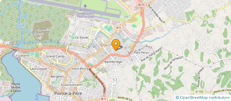 localisation de l'entreprise NOUVELLE ORGANISATION ARTISTIQUE à LES ABYMES