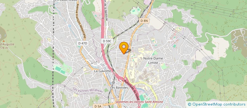 localisation de l'entreprise NOUVELLE ORGANISATION ITALIENNE à MARSEILLE