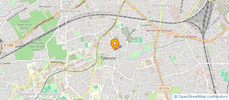 localisation de l'entreprise NOUVELLE PAGE  TALENCE