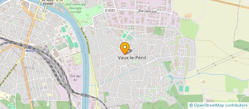 localisation de l'entreprise NOUVELLE PAGE IMMOBILIERE à VAUX-LE-PENIL