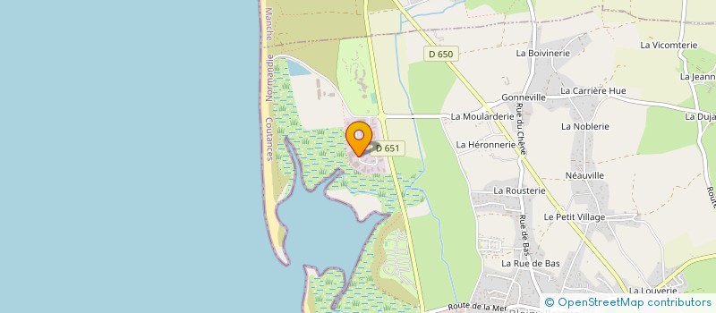 localisation de l'entreprise NOUVELLE PECHERIE DE NORMANDIE à BLAINVILLE-SUR-MER
