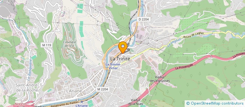 localisation de l'entreprise NOUVELLE PIERRE à LA TRINITE