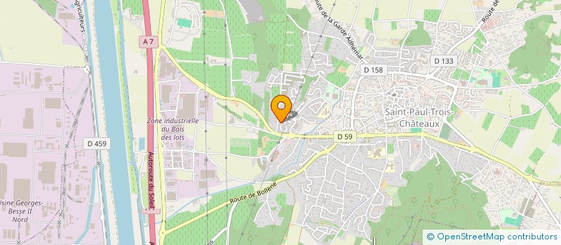 localisation de l'entreprise NOUVELLE PLANETE à SAINT-PAUL-TROIS-CHATEAUX