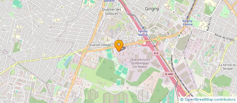 localisation de l'entreprise NOUVELLE R2E à GRIGNY