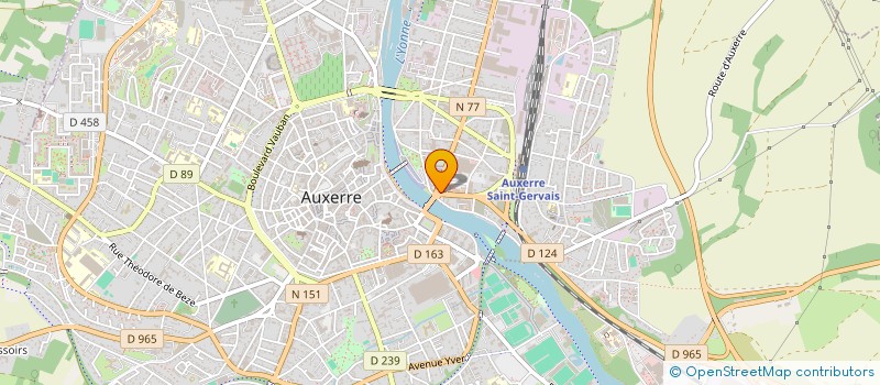 localisation de l'entreprise NOUVELLE RENOVATION GENERALE à AUXERRE