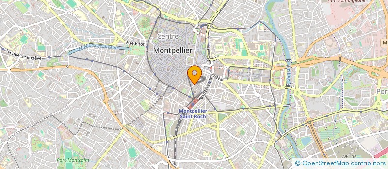 localisation de l'entreprise NOUVELLE RESTAURAT MONTPELLIER à MONTPELLIER