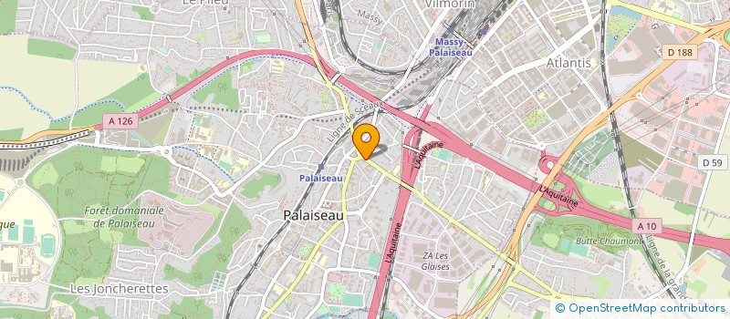 localisation de l'entreprise NOUVELLE RESTAURATION ORIGINALE  PALAISEAU