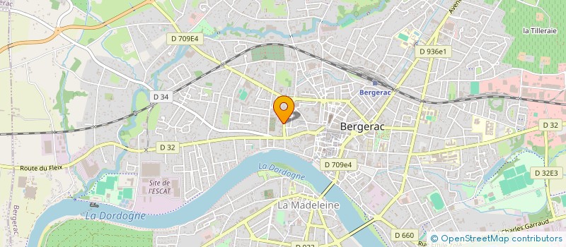 localisation de l'entreprise NOUVELLE REVES à BERGERAC