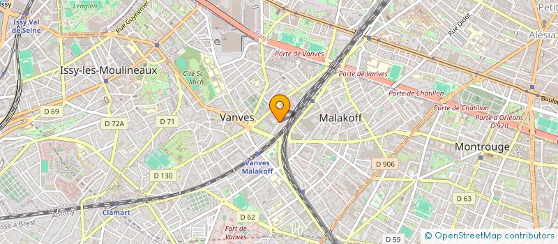 localisation de l'entreprise NOUVELLE REVUE WAGNERIENNE à VANVES