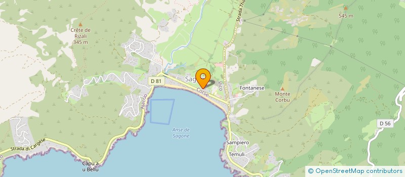 localisation de l'entreprise NOUVELLE SAGONE MEDICAL SERVICE à VICO