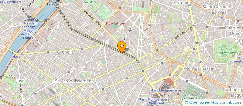 localisation de l'entreprise NOUVELLE SAISON  PARIS