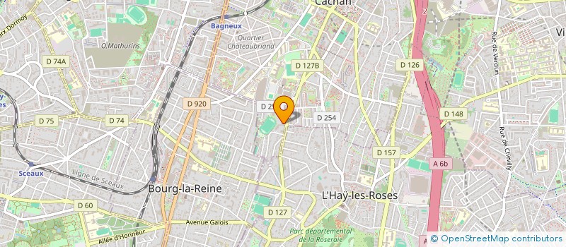 localisation de l'entreprise NOUVELLE SARL FEVRIER à CACHAN