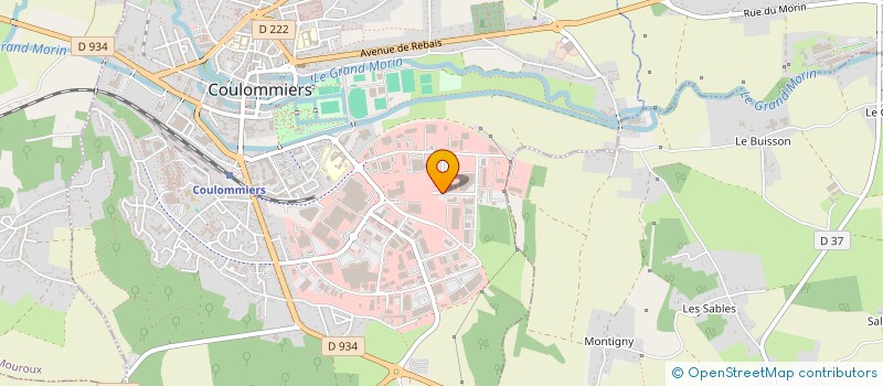 localisation de l'entreprise NOUVELLE SECURITE PRIVEE à COULOMMIERS