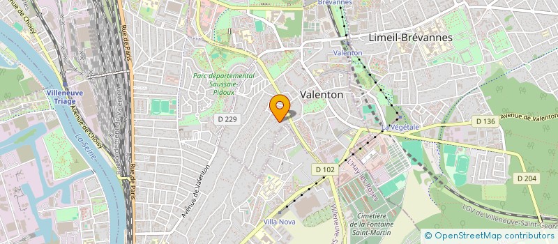 localisation de l'entreprise NOUVELLE SESSION  VALENTON