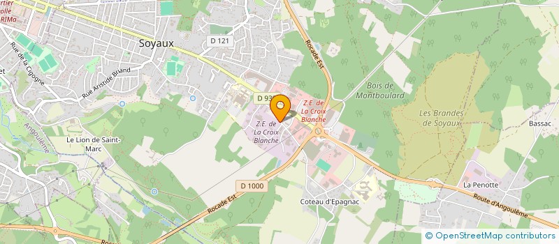 localisation de l'entreprise NOUVELLE SMTB à SOYAUX