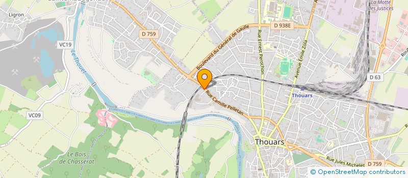 localisation de l'entreprise NOUVELLE SOCIETE ARNAUD à THOUARS