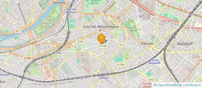 localisation de l'entreprise NOUVELLE SOCIETE AU MECHOUI à ISSY-LES-MOULINEAUX