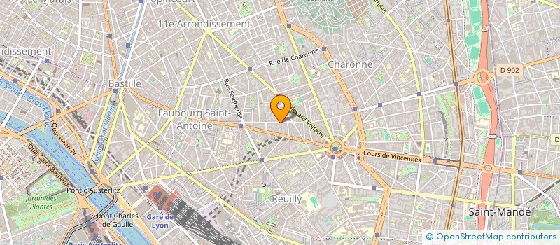 localisation de l'entreprise NOUVELLE SOCIETE AUXILIAIRE DE SERVICES  PARIS