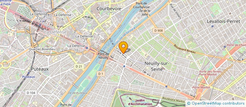 localisation de l'entreprise NOUVELLE SOCIETE D ARCHIVAGE à NEUILLY-SUR-SEINE