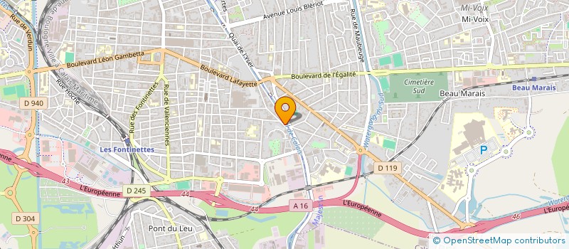 localisation de l'entreprise NOUVELLE SOCIETE DES ETS GUYOT TOUT TERRAIN à CALAIS
