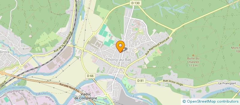 localisation de l'entreprise NOUVELLE SOCIETE DES MAISONS DE L'OISE à CHOISY-AU-BAC